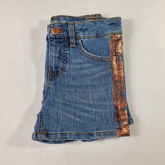 Cat & Jack Jean Shorts Girls size 6/6x - Picture 3 of 7